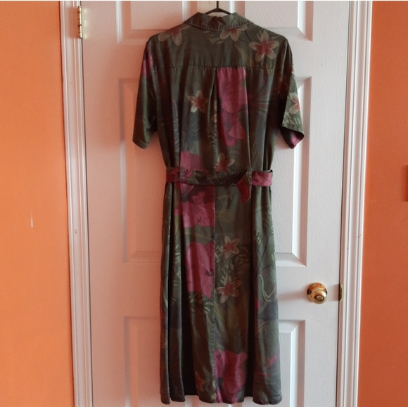 DESIGUAL Tencel Midi Dress - Picture 12 of 16